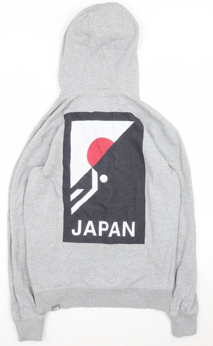 Mens UK Size S The North Face Grey Pullover Hoodie