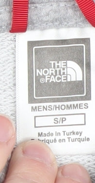 Mens UK Size S The North Face Grey Pullover Hoodie