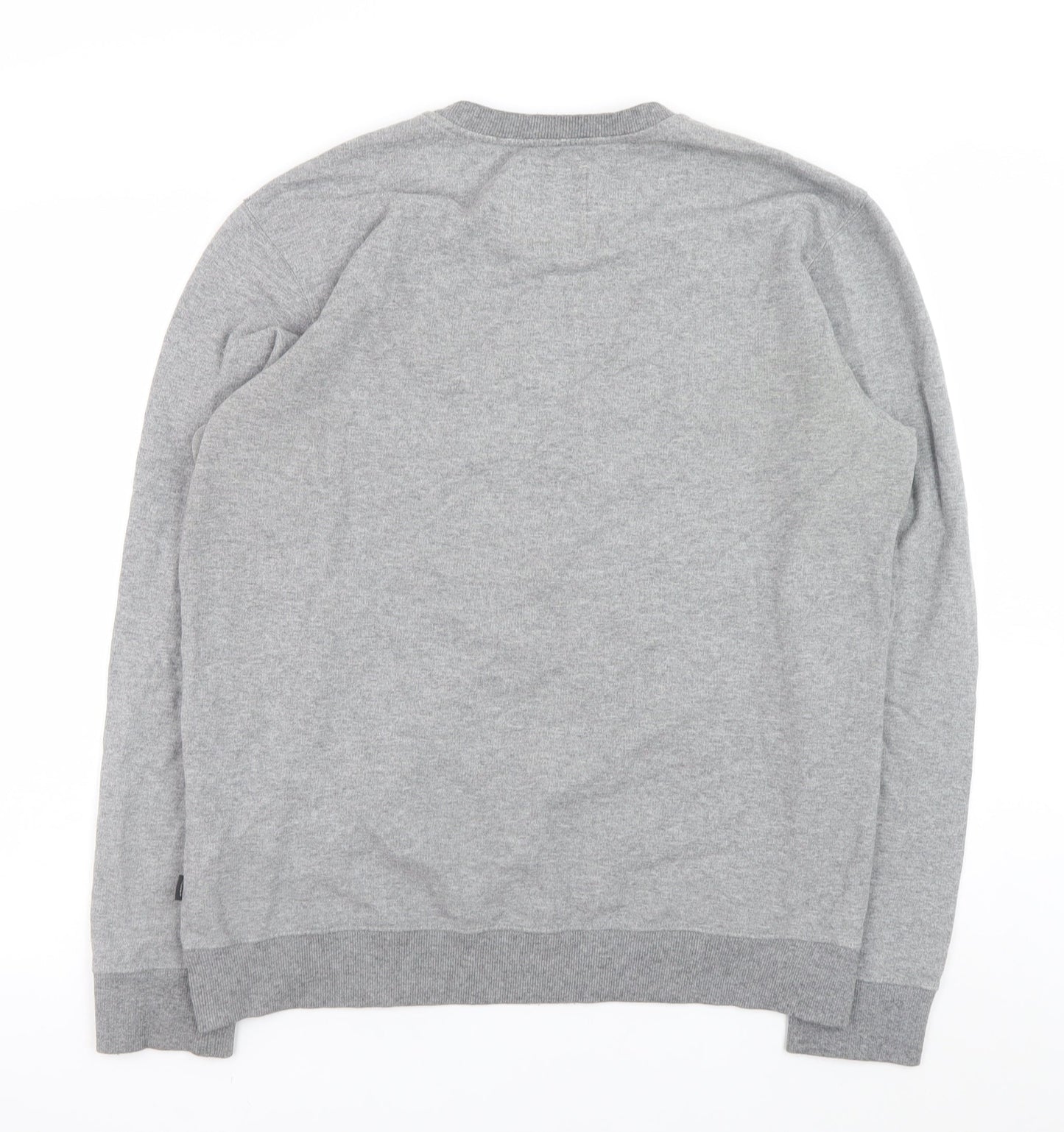 Mens UK Size L VANS Grey Pullover Sweatshirt