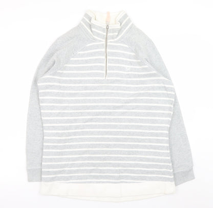 Womens UK Size 14 Crew Clothing Company Grey Pullover Sweatshirt
