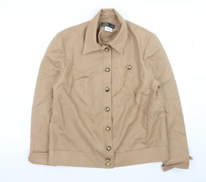 Girls UK Size 14 Years Riddella Beige Basic Jacket