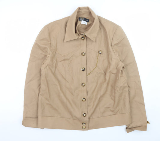 Girls UK Size 14 Years Riddella Beige Basic Jacket