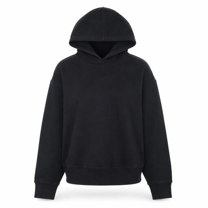 Womens UK Size M Zara Black Pullover Hoodie