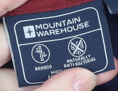 Mens UK Size M Mountain Warehouse Blue Pullover Hoodie