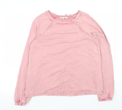 Womens UK Size 12 NEXT Pink Pullover Sweatshirt