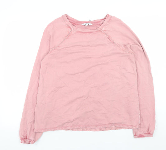 Womens UK Size 12 NEXT Pink Pullover Sweatshirt