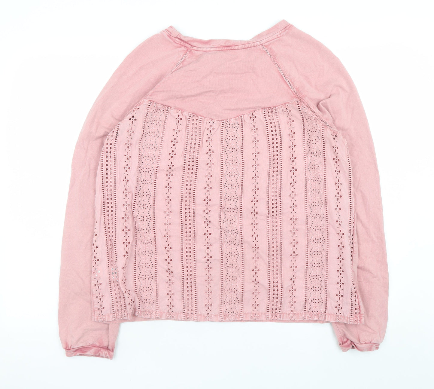 Womens UK Size 12 NEXT Pink Pullover Sweatshirt