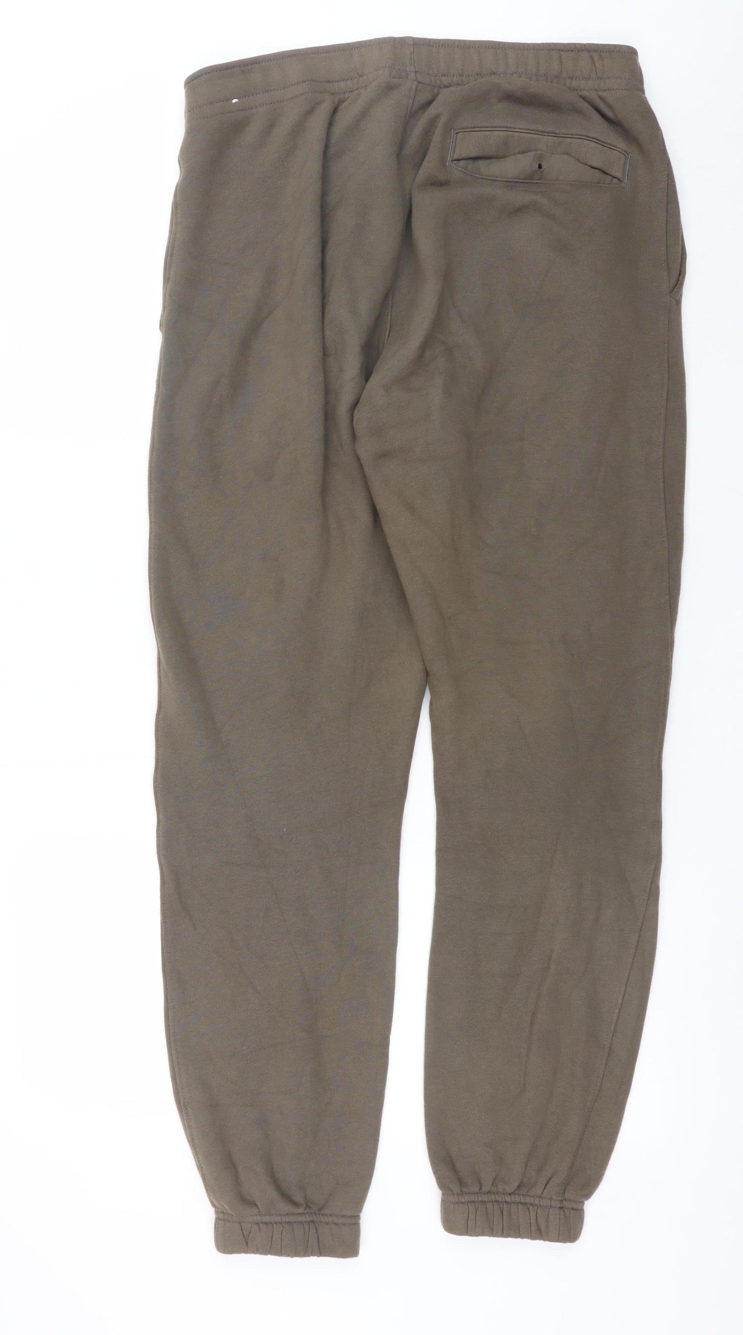 Mens UK Size M Nike Regular Fit Jogger Brown Trousers