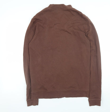 Mens UK Size M ONLY & SONS Brown Bomber Jacket