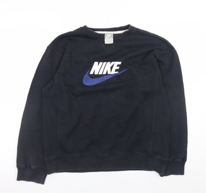 Teens UK Size 164 Nike Black Pullover Sweatshirt