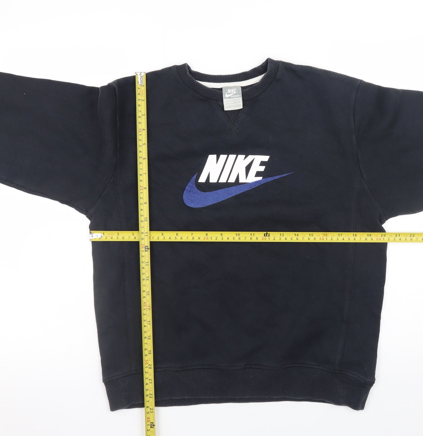 Teens UK Size 164 Nike Black Pullover Sweatshirt