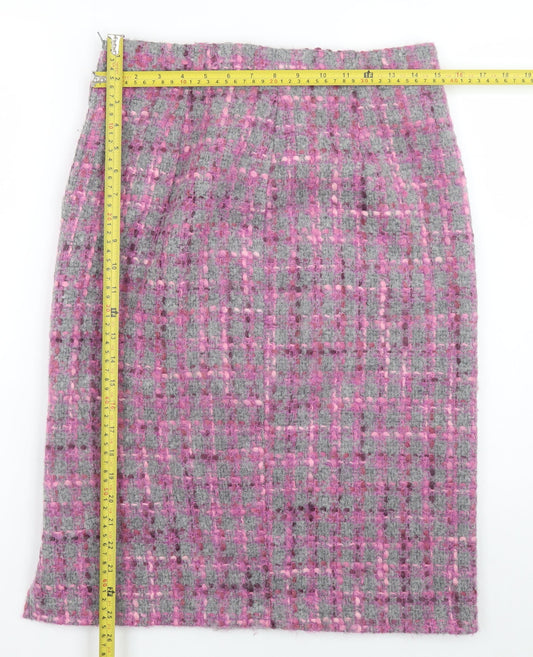 Womens UK Size 12 Gerry Weber Straight & Pencil Tweed Skirt
