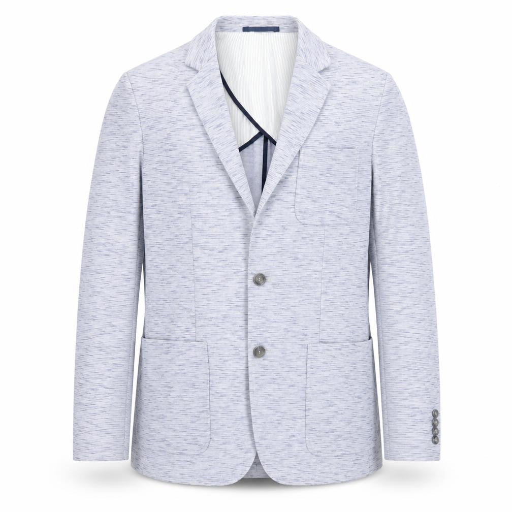 Mens UK Size L Mish Mash Blue Basic Jacket