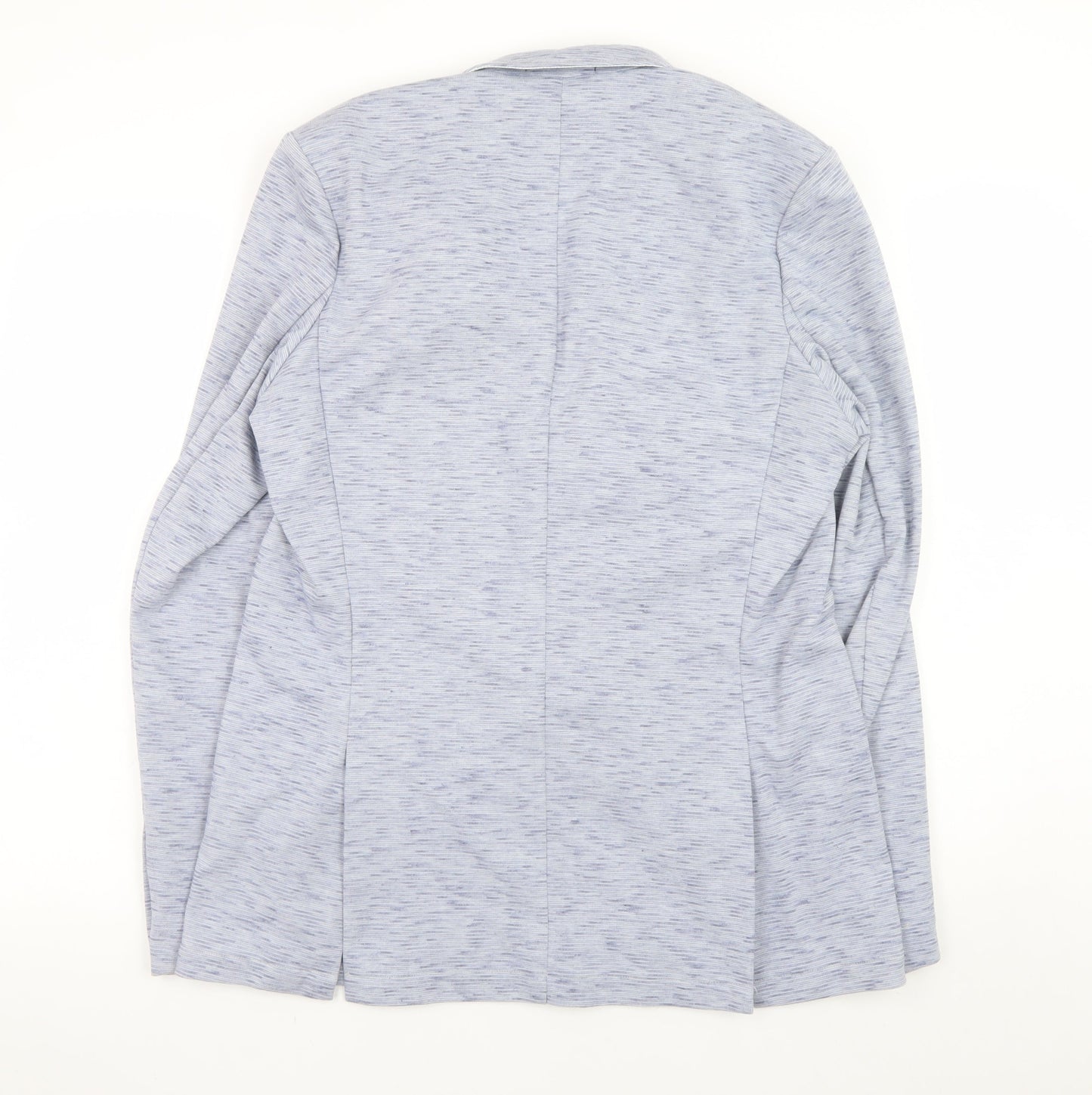 Mens UK Size L Mish Mash Blue Basic Jacket