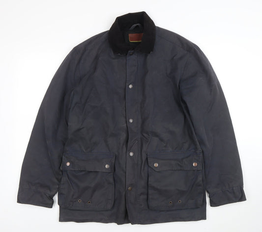 Mens UK Size S Oliver Sweeney Black Waxed