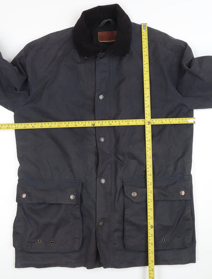 Mens UK Size S Oliver Sweeney Black Waxed