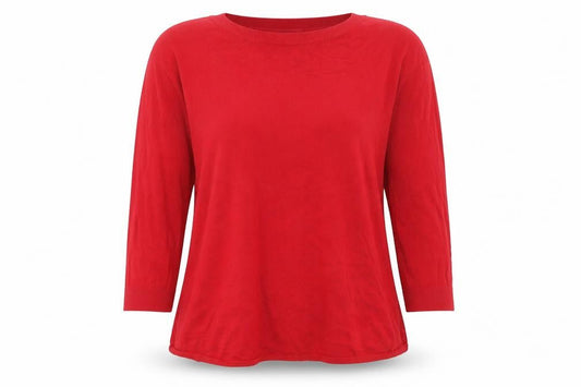 Womens UK Size 14 Joules Red Pullover Jumper