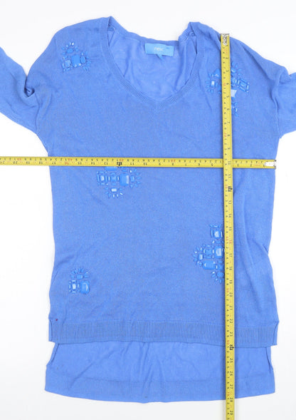 Womens UK Size 10 NEXT Blue Pullover Jumper