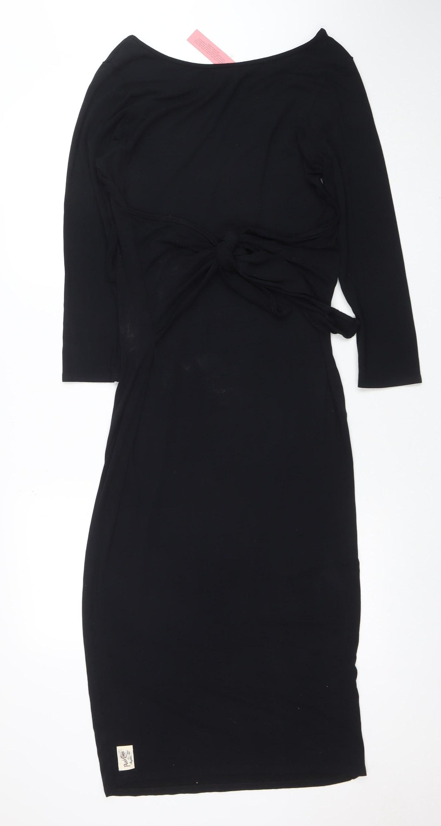 Womens UK Size S Post Card by Elif Bodycon Dress