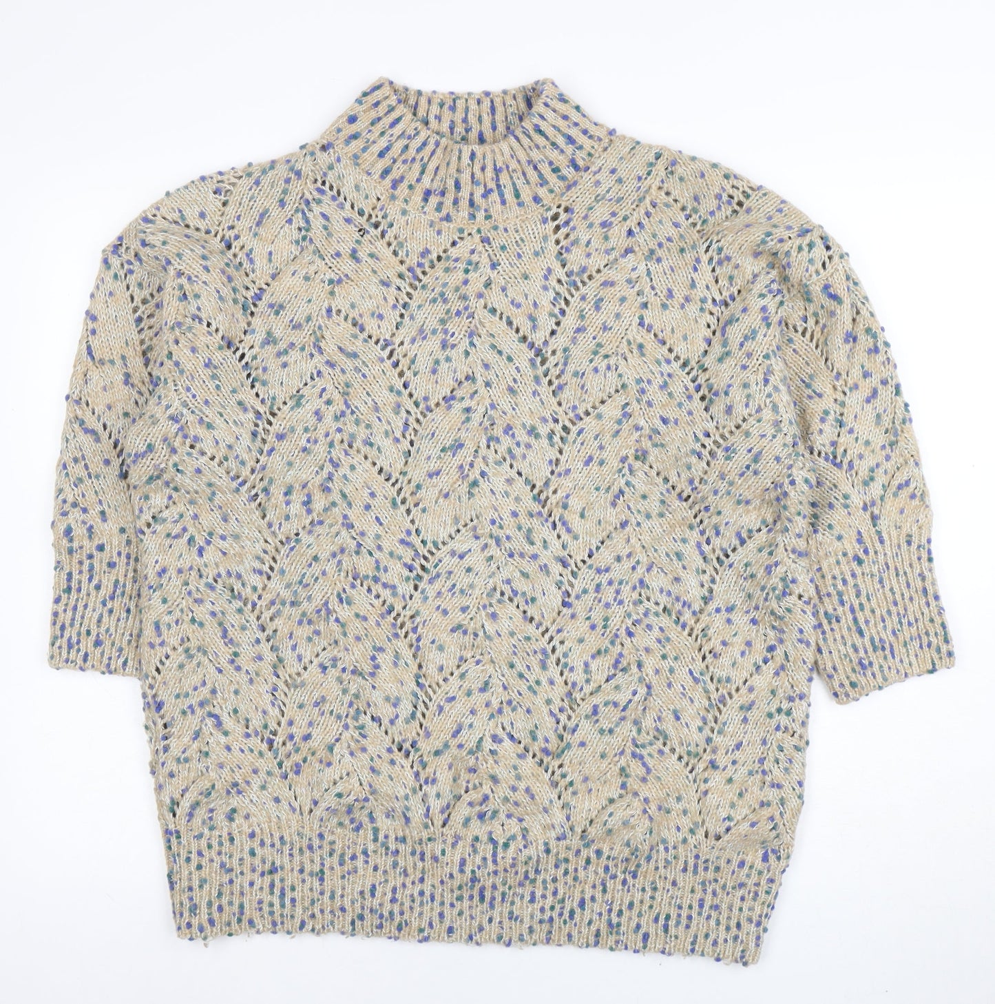 Womens UK Size 20 Julipa Beige Pullover Jumper