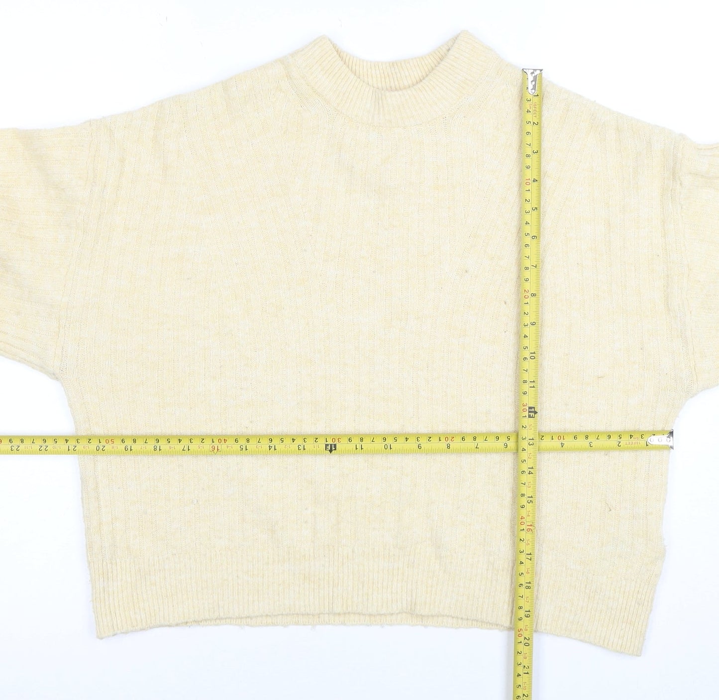 Womens UK Size S H&M Beige Pullover Jumper