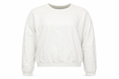 Womens UK Size 8 Topshop Ivory Pullover Sweatshirt