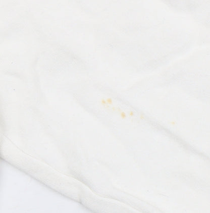 Womens UK Size 8 Topshop Ivory Pullover Sweatshirt