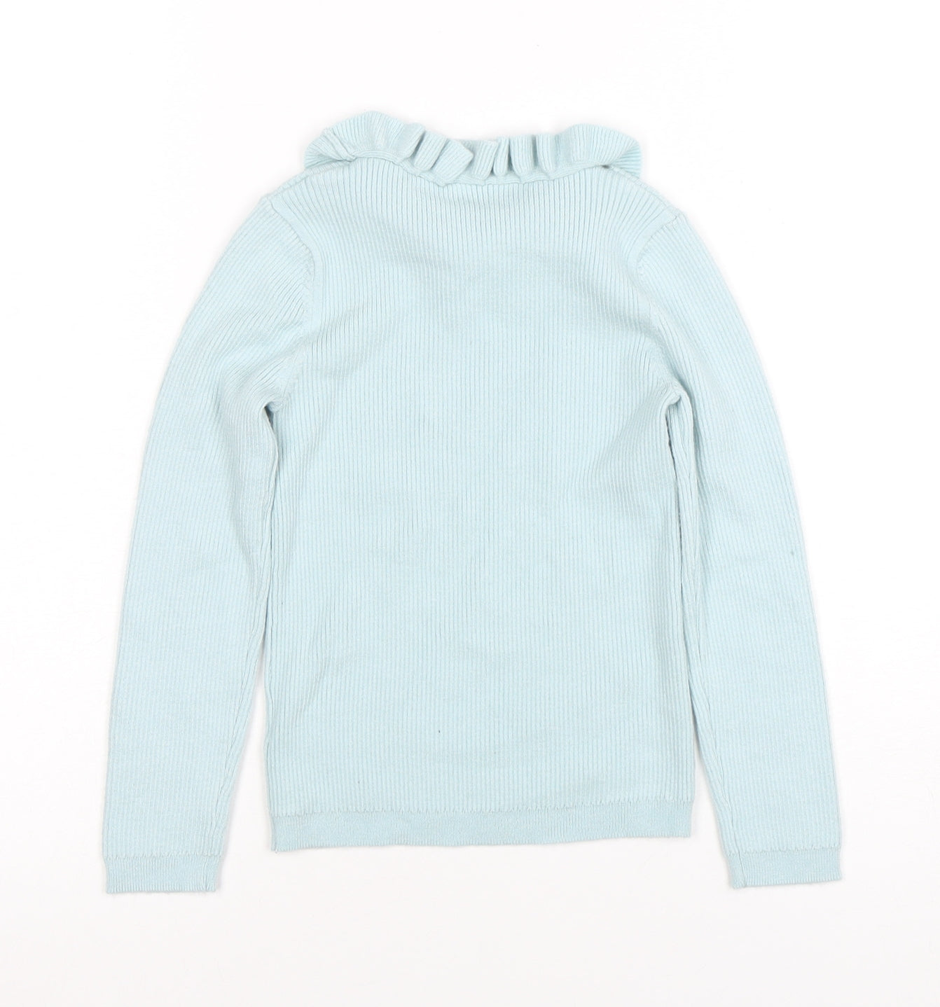 Girls UK Size 4-5 Years George Blue Pullover Jumper