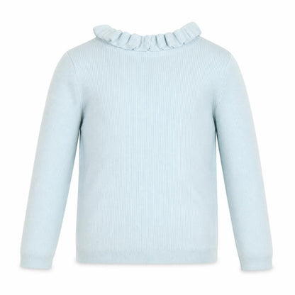 Girls UK Size 4-5 Years George Blue Pullover Jumper