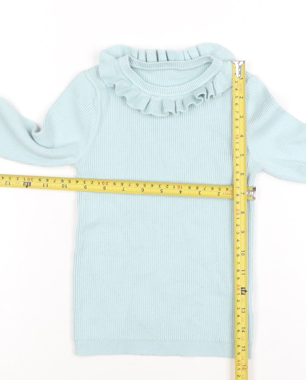 Girls UK Size 4-5 Years George Blue Pullover Jumper