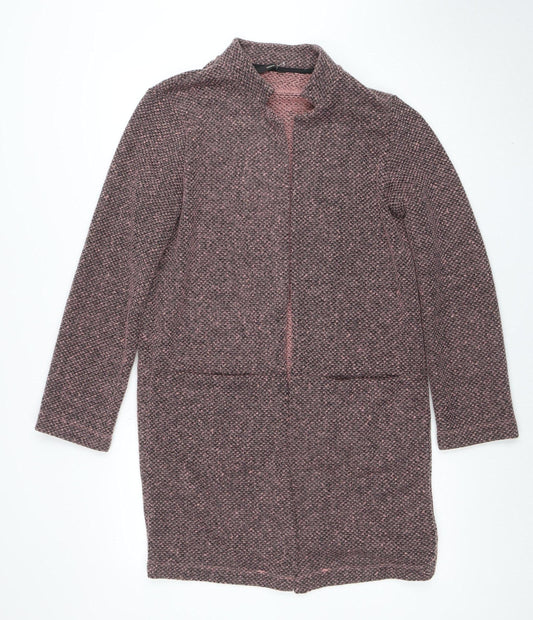 Womens UK Size M George Pink Cardigan Jumper