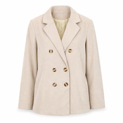 Womens UK Size 10 PRETTYLITTLETHING Regular Beige Blazer