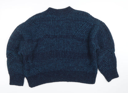 Womens UK Size 8 AND/OR Blue Pullover Jumper