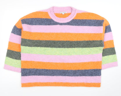 Womens UK Size L NEXT Multicoloured Pullover Jumper