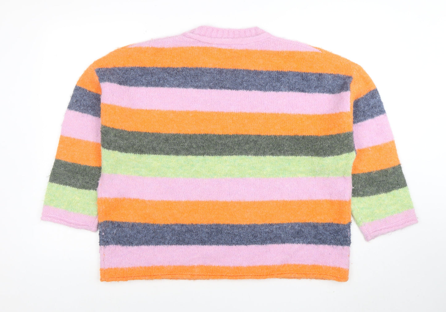 Womens UK Size L NEXT Multicoloured Pullover Jumper