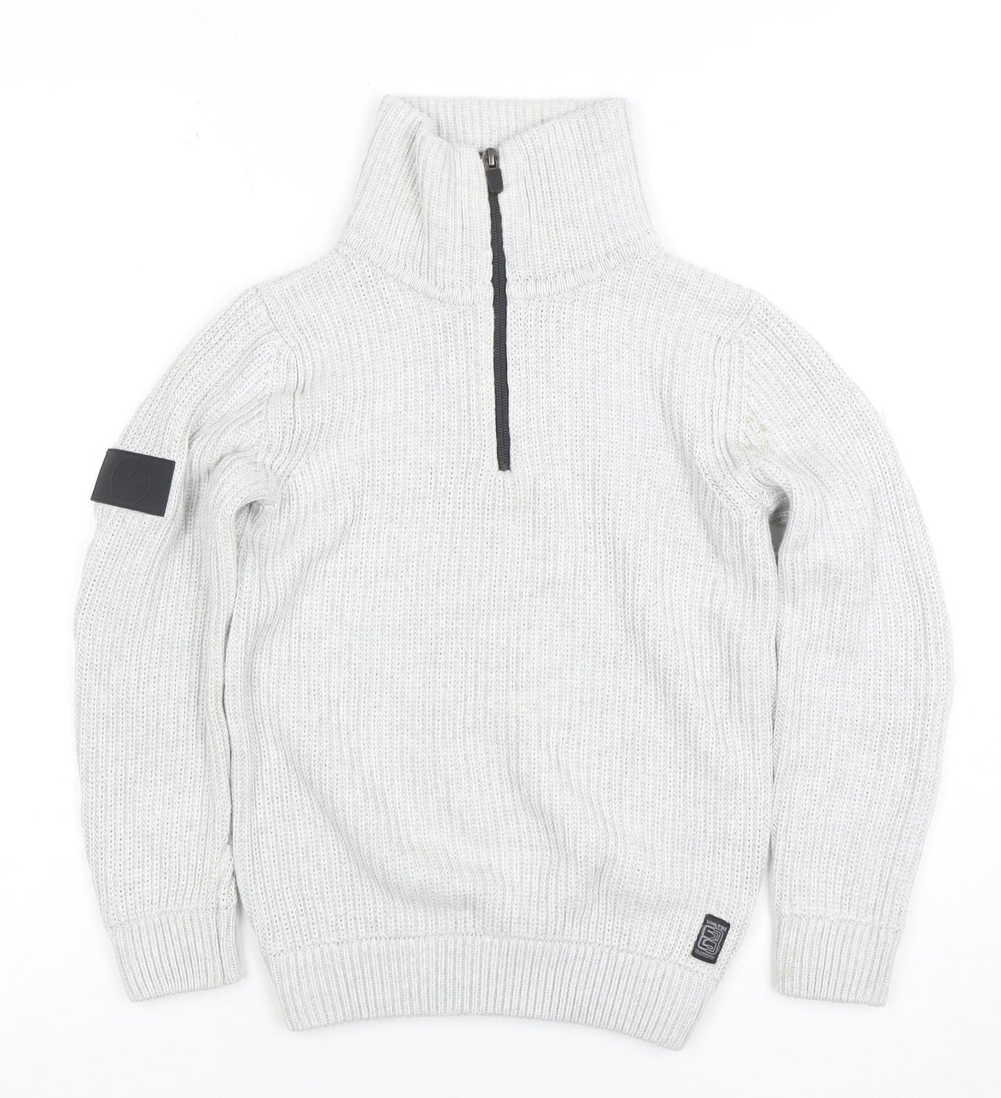 Boys UK Size 9 Years NEXT Grey Pullover Jumper