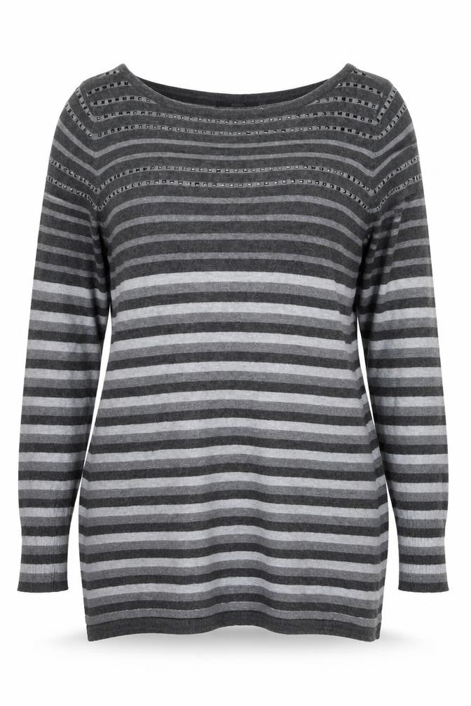 Womens UK Size 16 Marks and Spencer Grey Pullover Jumper