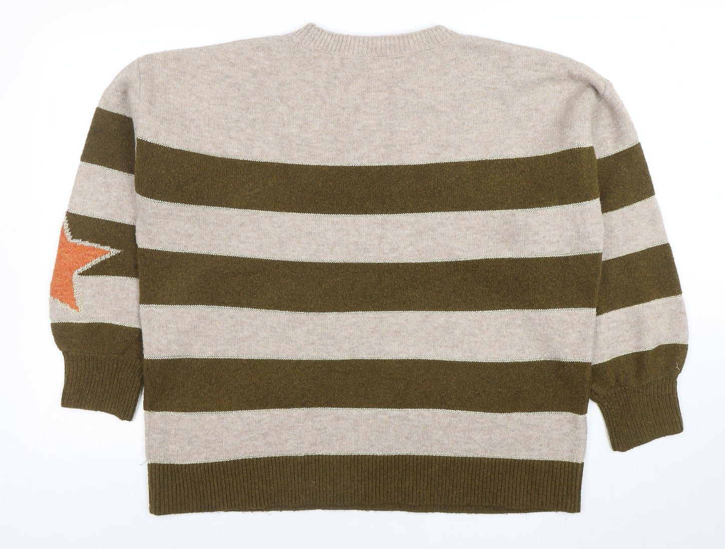 Womens UK Size L NEXT Beige Pullover Jumper