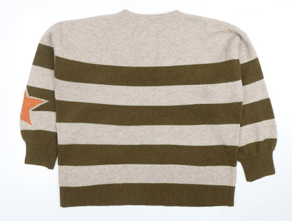 Womens UK Size L NEXT Beige Pullover Jumper