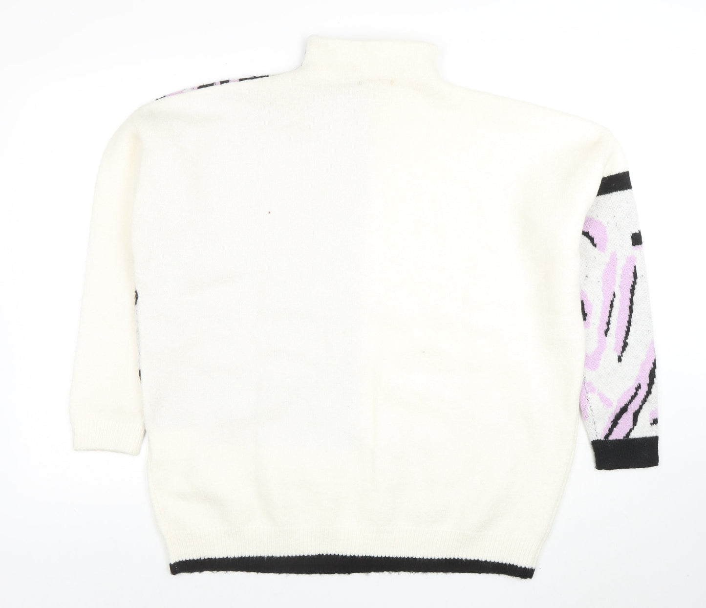 Womens UK Size 12 The Stevens Ivory Pullover Jumper