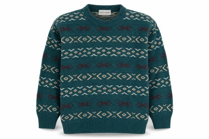 Womens UK Size M Peter Gribby Green Pullover Jumper
