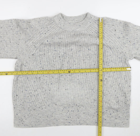 Womens UK Size M Marks and Spencer Grey Pullover Jumper