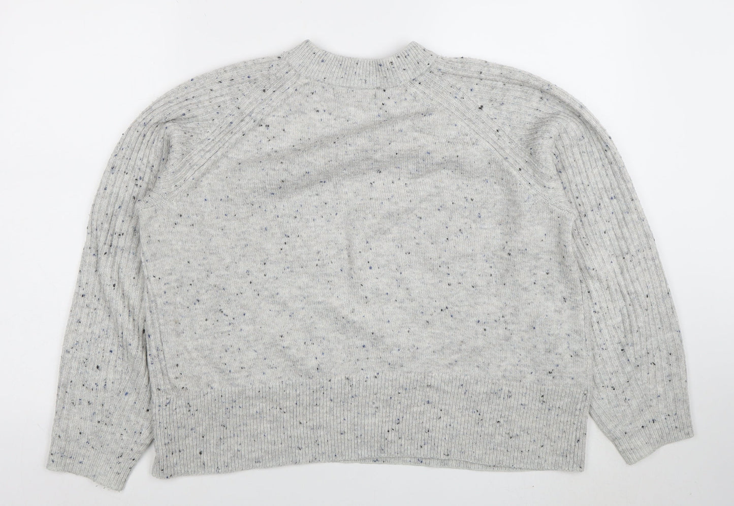 Womens UK Size M Marks and Spencer Grey Pullover Jumper