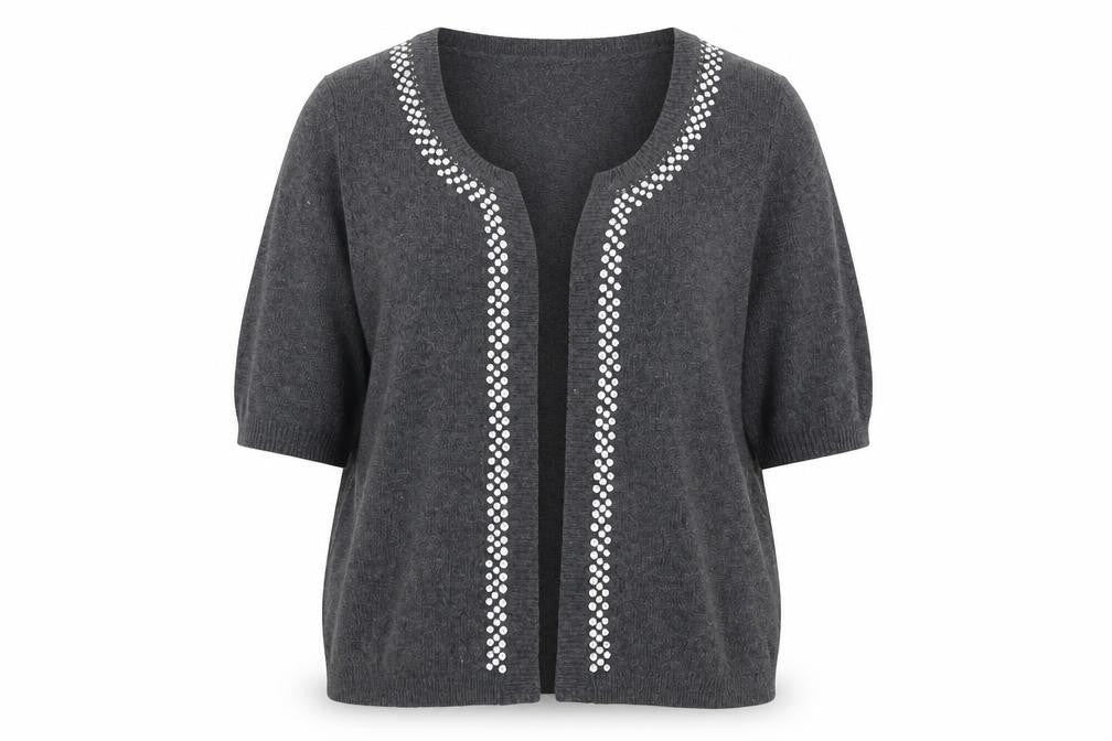 Womens UK Size 16 NEXT Grey Cardigan Jumper