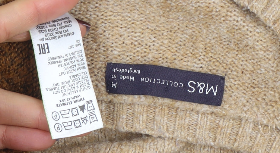 Womens UK Size M Marks and Spencer Multicoloured Pullover Jumper