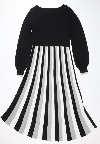 Womens UK Size 12 Warehouse A-Line Dress