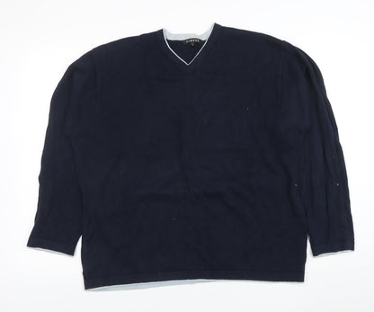 Mens UK Size XL George Blue Pullover Jumper