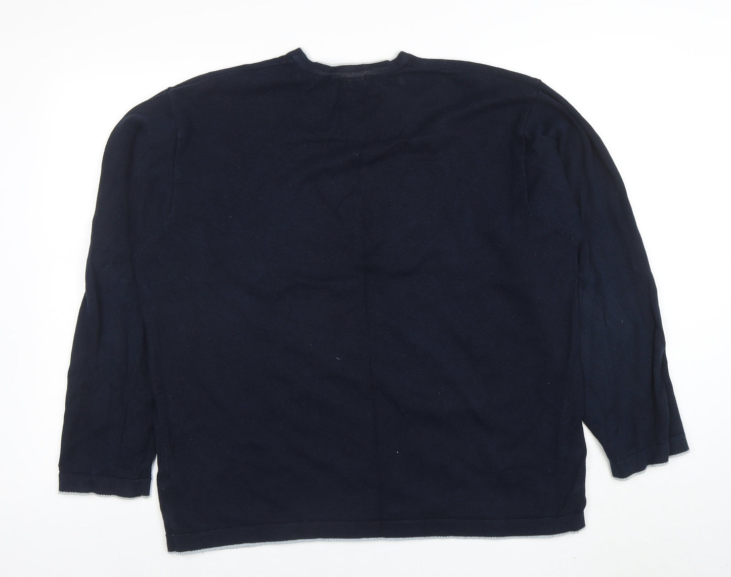 Mens UK Size XL George Blue Pullover Jumper
