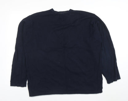 Mens UK Size XL George Blue Pullover Jumper