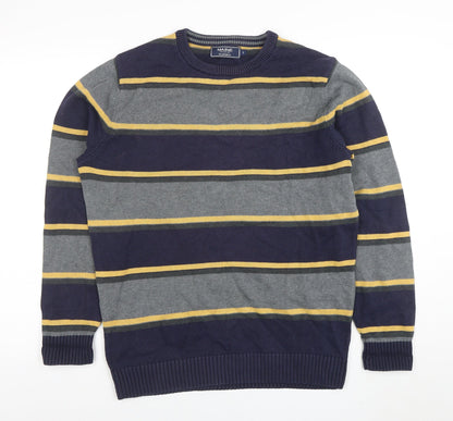 Mens UK Size S Maine New England Multicoloured Pullover Jumper